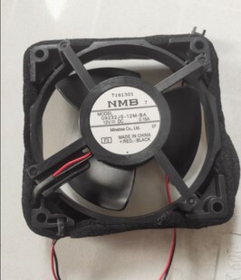 冰箱冷冻风机NMB风扇DC12V 0.16A冰箱风冷电机09232JS-12M-BU/A/M