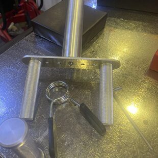 LZS腕力器械库不锈钢腕力训练前臂锻炼双手挑腕手柄掰手腕