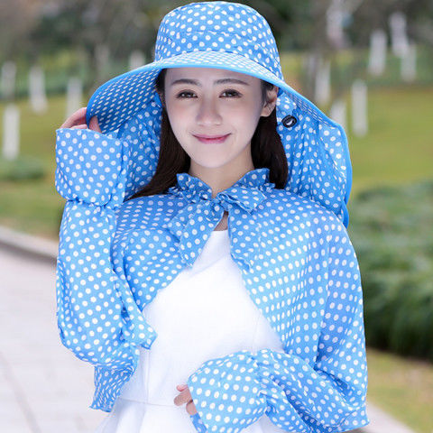 帽子女士夏天大沿遮阳帽遮脸防晒太阳帽户外防紫外线夏季韩版百搭