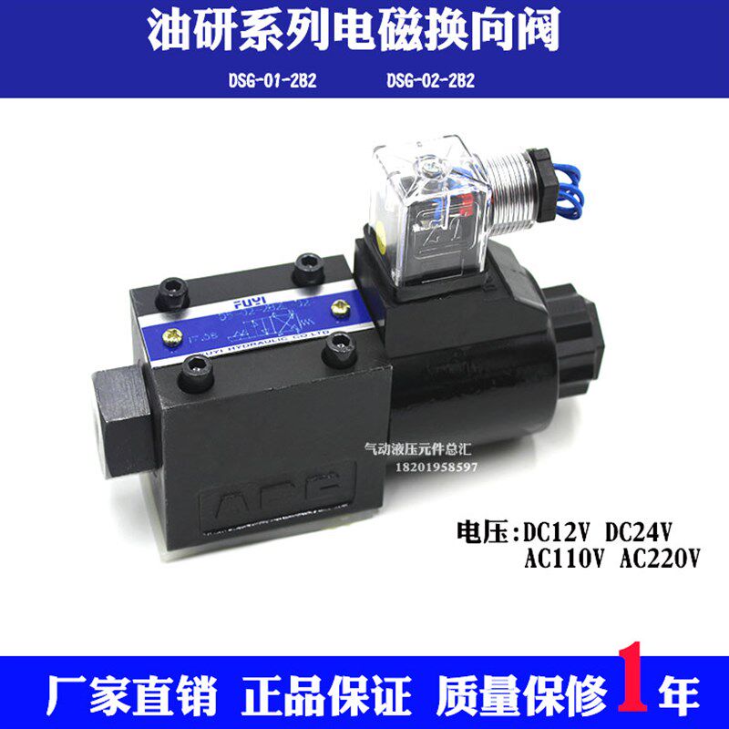 02电磁换向阀DSG-01-2B2 2B3B 2B4B 2B11B 2B60B D24 A220V N1-50