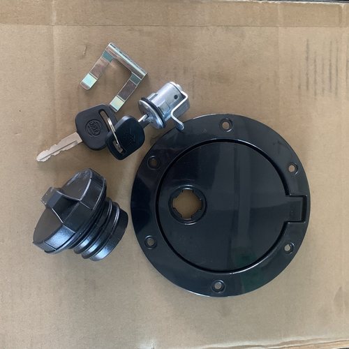 富路老年代步车油箱盖A1A7C3-B金骏马荣贵燃油加油口塑料盖带锁芯