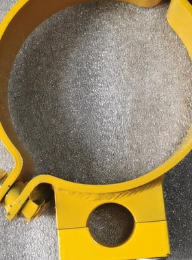 小松挖掘机PC300/360-7原装铲斗油缸铁管卡箍