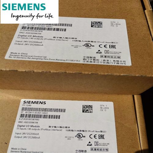 6FC5548-0AF03-0BA0SINAMICS V60轴封装6NM, W/O制动器,包括10M