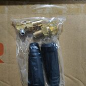 电焊机快速接头全铜欧式 焊把线快速接头配件公母电缆专用插头插座