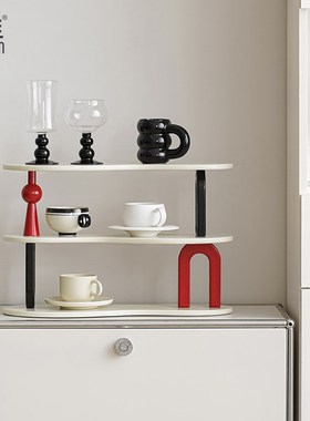 WOZOOM屋准玄关桌面钥匙收纳摆件客厅奶油风收纳置物杯架装饰品