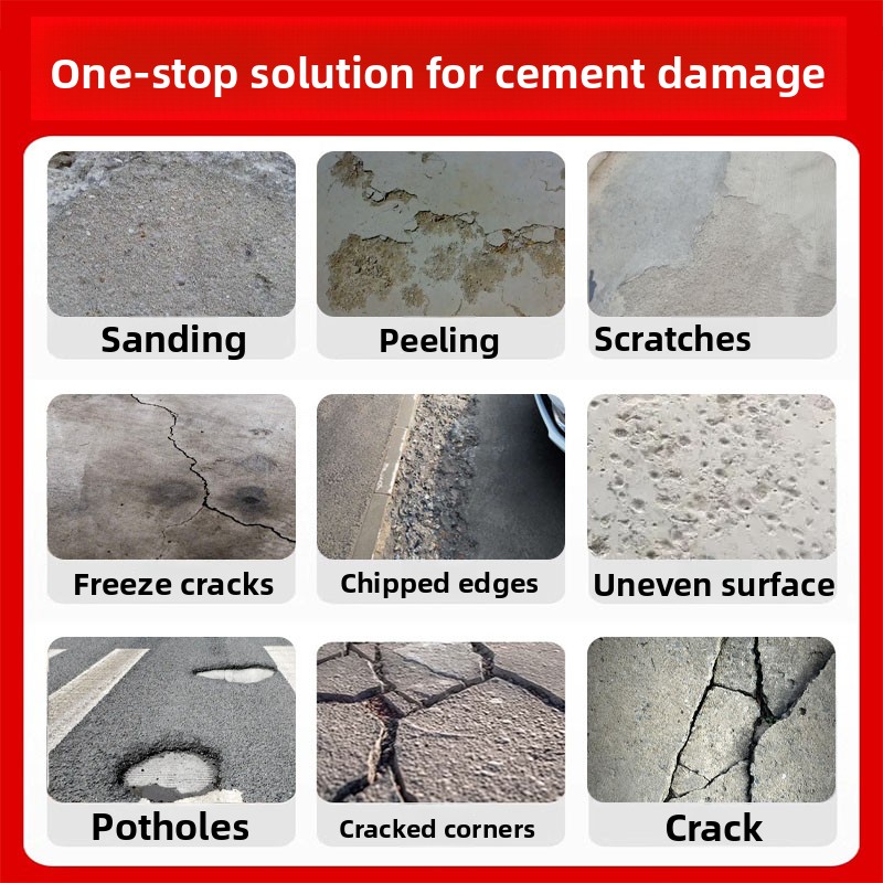 水泥路面修补材料厂车间室内外地面高强度快速修补材料C60高强