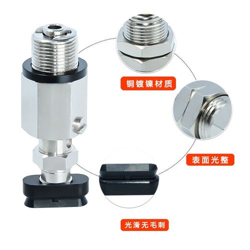 怡合达椭圆型长条M14牙吸盘组件J-WEU46/47-d4/d5/d6/d8-10/20/30