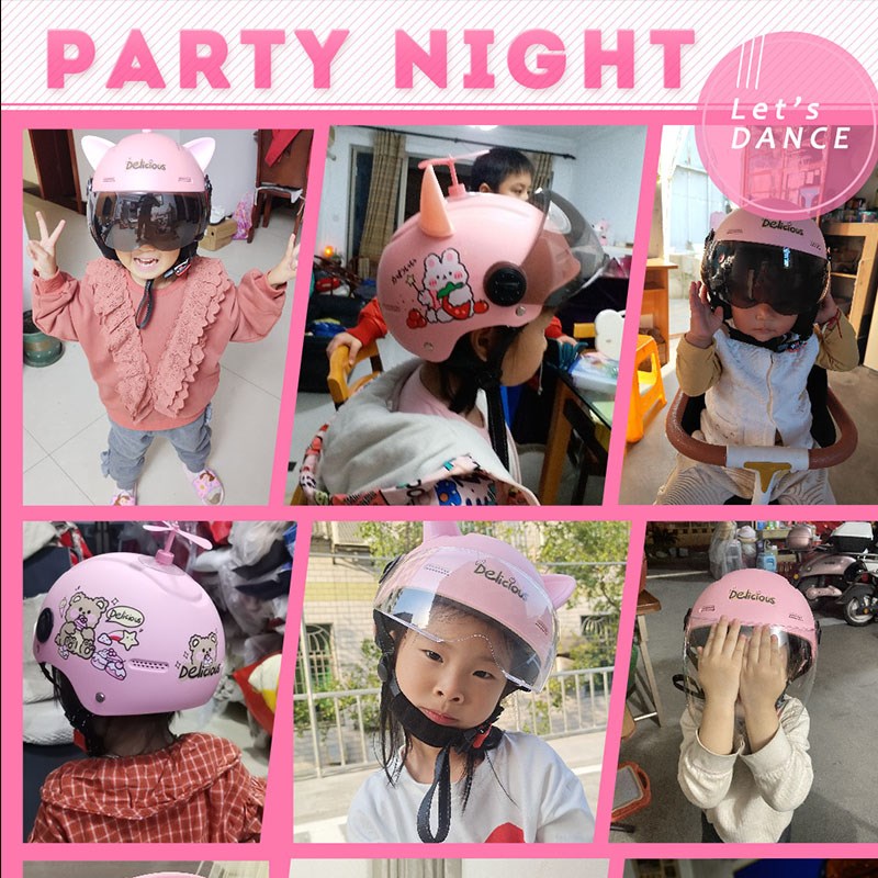 女童四季婴幼儿头盔小男孩s宝宝可爱1一6二冬季保暖2学生安全帽3