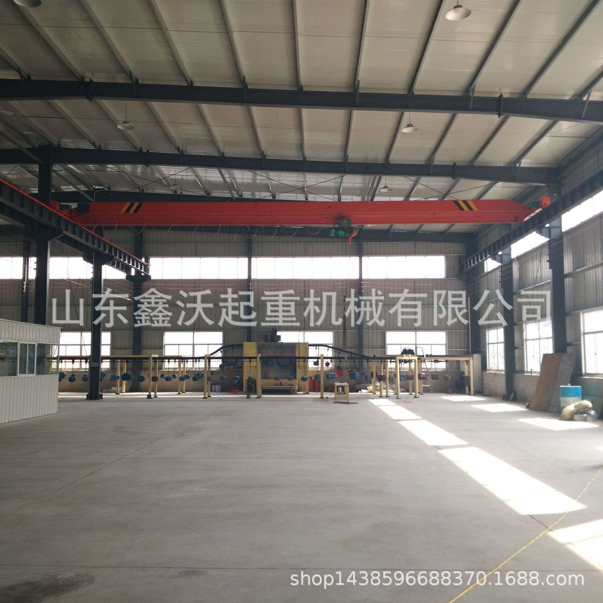 Double Beam Overhead Crane With Grab Bucket