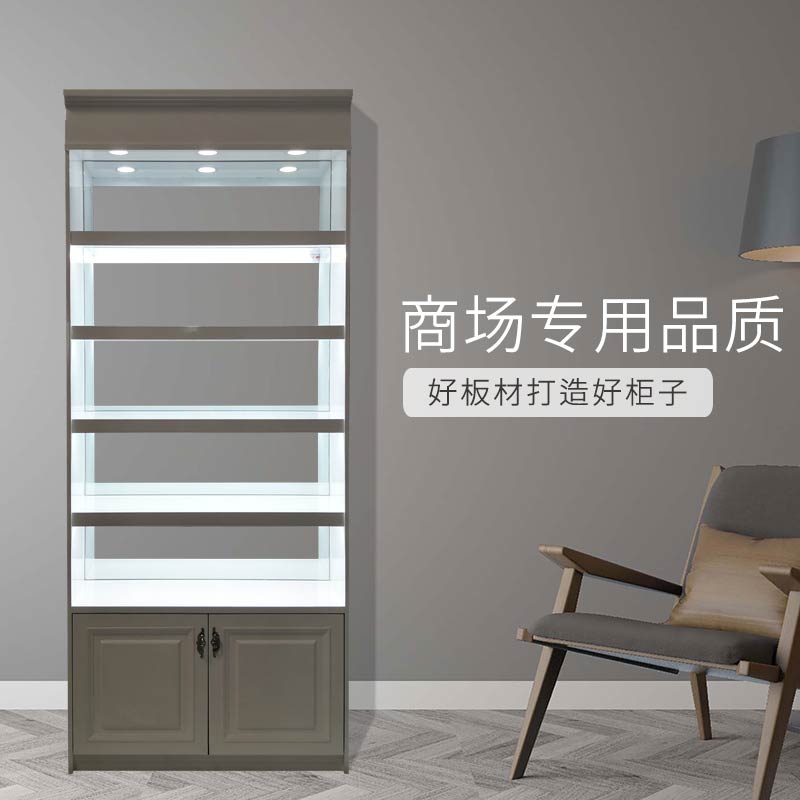 货架饰品展d示架子超市多层置物架美容院化妆品陈列柜简约产品货