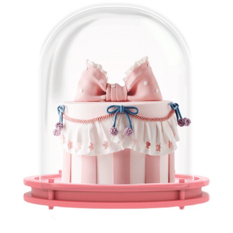 蛋糕模型罩好利来网红墙亚克力玻璃星空球罩甜品台橱窗展示架