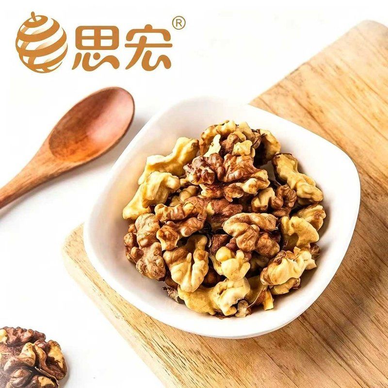 思宏手剥烤核桃蜂蜜红枣味185纸皮核桃坚果炒货零食【P】