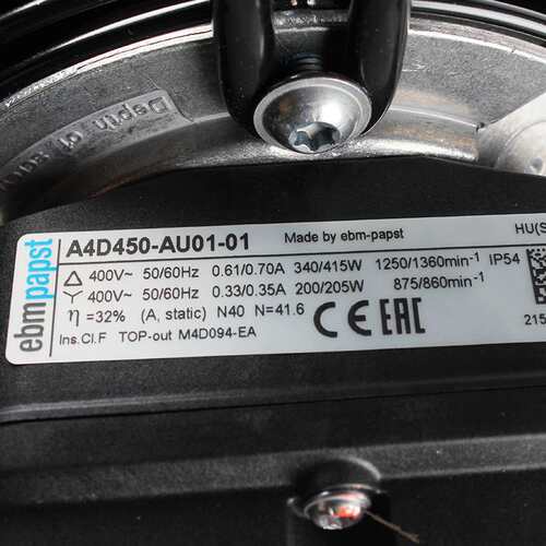 原装德国 SD450-AU01-01/C01 400V 340/415W冷凝器散热风扇