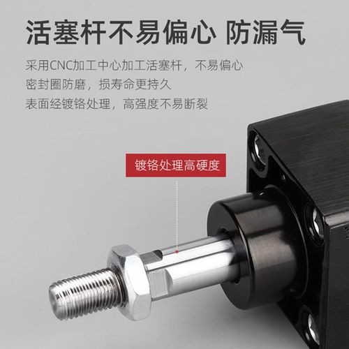 SC标准气缸大全亚德客型小型气动大推力气动配件全套SC80/100/125