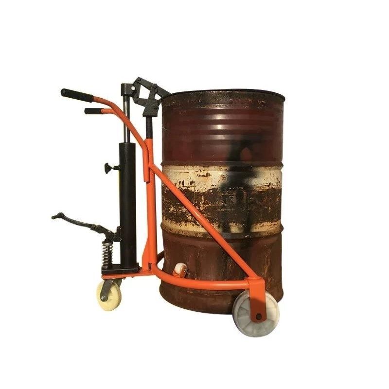 上柯WY529鹰嘴装卸油桶手推车载重300kg升高200mm