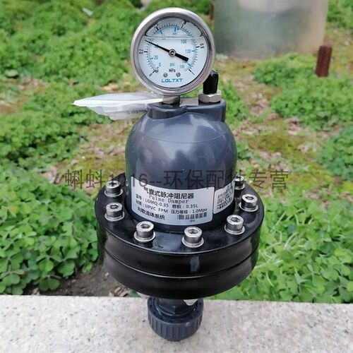 气囊式脉冲阻尼器脉动液体水缓冲器内径压力调节水处理计量泵配件