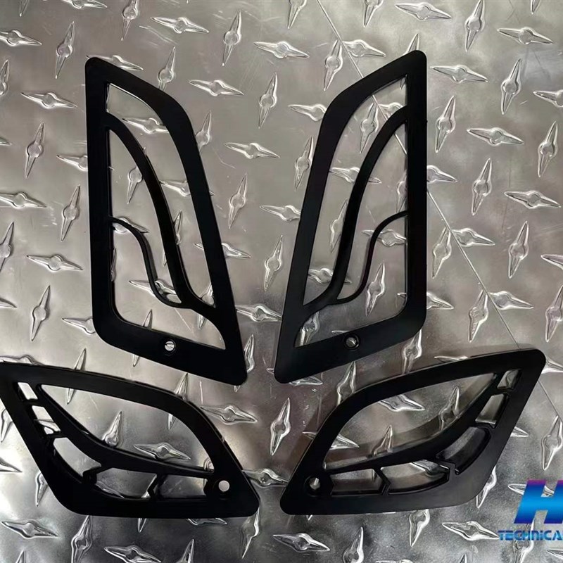 vespa300 gts gtv转向灯改装 六日黑化转型灯罩 灯网运动 尾灯框