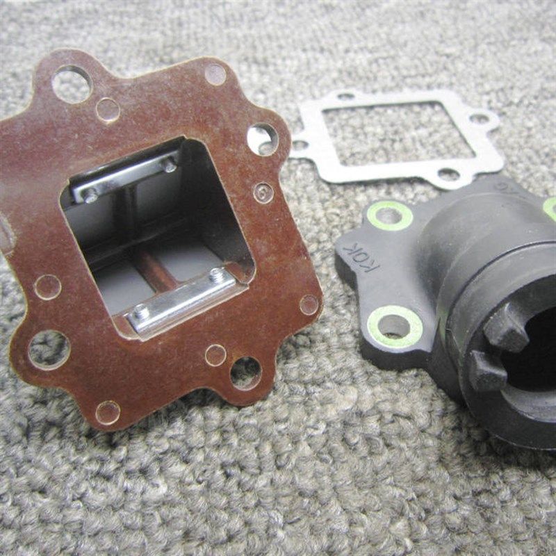 2冲JOG50/90 风帆90 化油器接口进气阀片 单向阀 全新适合3KJ 3XG