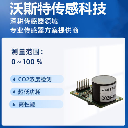 COZIR-WX-20 COZIR-WV-60英国GSS低功耗大量程红外二氧化碳感测器