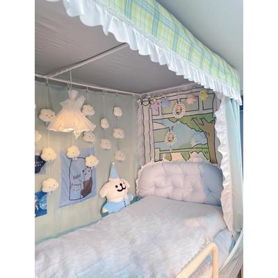 大学生宿舍床头靠枕单人床靠背抱枕上下铺床上布置装饰寝室改造