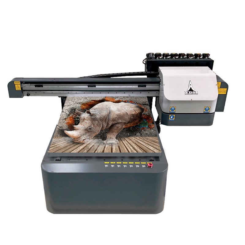 6090小型uv打印机圆柱体水杯酒瓶保温杯玻璃杯圆柱包装平板印刷机