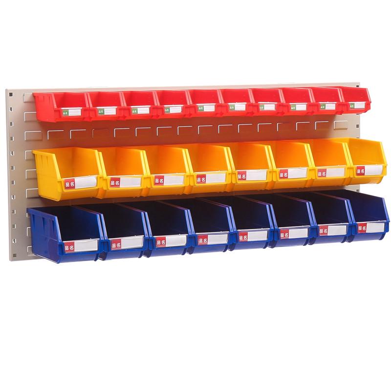 热销厂五金工具展架零件盒挂板架螺丝收纳挂板架元件盒储存架