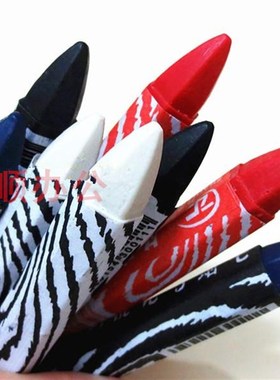 木材记号c笔 蜡笔 轮胎笔 大蜡笔 红色 黑色蜡笔50支/盒