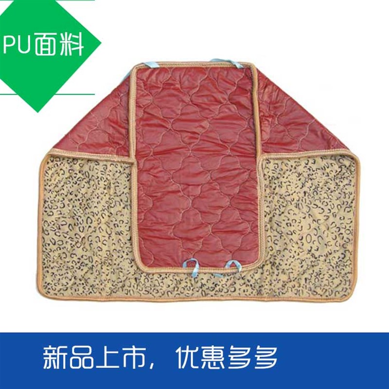 秋冬电动车PU挡风被分体加绒加大电动摩托车挡风被加厚防风保暖被