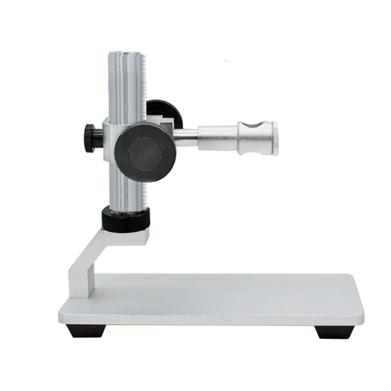AV数码电子显微镜笔式升降支架小型铝合金旋转上下调节固定工作台