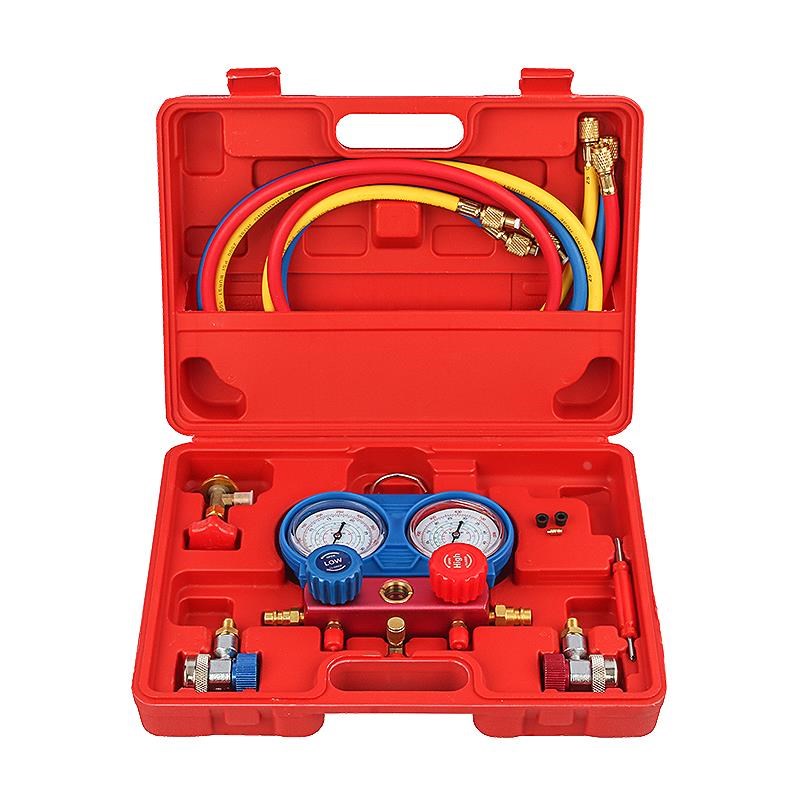 汽车加环保雪种加氟液表防震冷媒空调表冰种R134A制冷压力工具