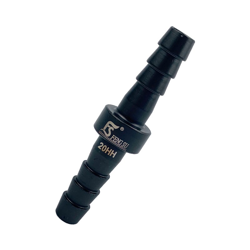 黑金钢连接头内径8风炮10mm高压气管转接头T型三通气动对气泵接头