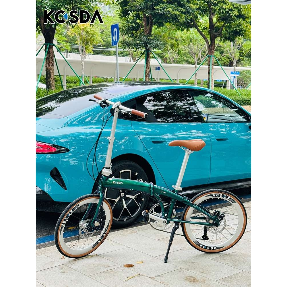 KOSDA22寸铝合金超轻便携折叠自行车城市通勤变速碟刹成人学生复