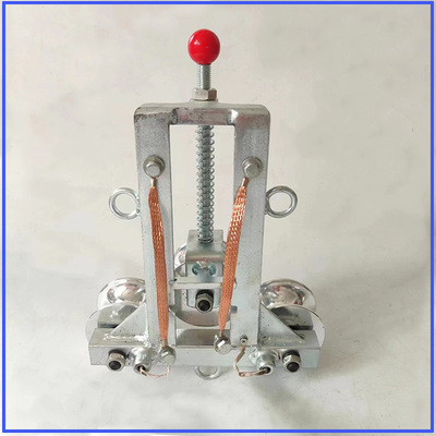 接地滑轮滑车电力施工去静电接B地针导线保护滑轮铝轮放线滑轮