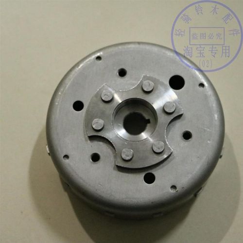 适用轻骑铃木优友UU125T/T-2磁铁转子发电机踏板摩托车磁电机转子