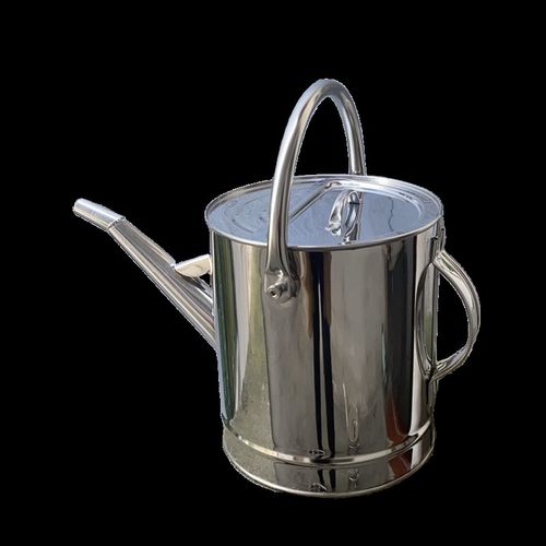 15L耐高温304不锈钢长嘴加油桶带盖园桶手提加油壶装水食品级圆桶