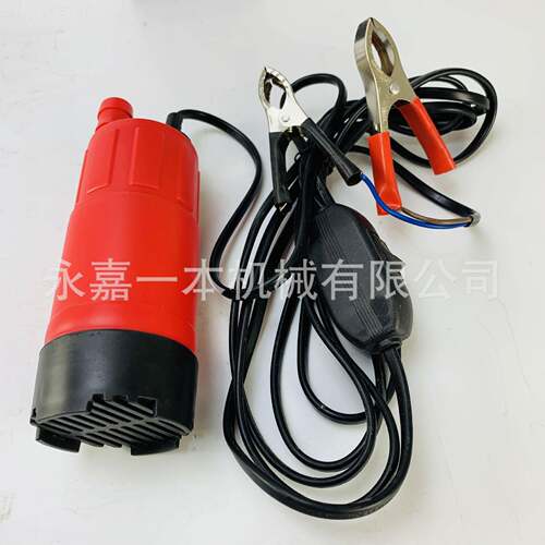 DC WEHSubmersib油le Fuel Pump 水两油 泵12V 24V微型潜水泵 花