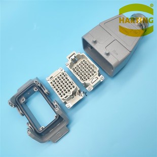 42芯42针10A冷压连接高密度重载连接器 42DD HARTING哈丁HAN