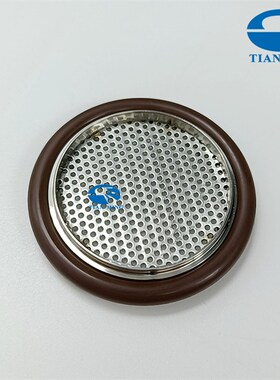 304真空平网支架硬网冲网过滤网带网O型圈氟胶圈卡箍KF16-ISO200