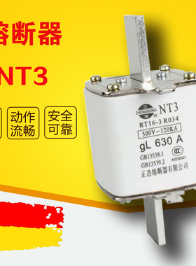 NT3  熔断器 NT3 gL 500A RT16-3 RO34 500V 120KVA