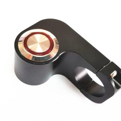 新款铝合金手把开关 改装加装车把防水开关 摩托大灯断电开关