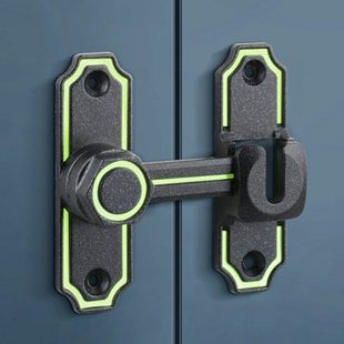 免打孔厕所门锁家用通用型门栓推拉门锁扣室内锁具卫生间浴室门扣