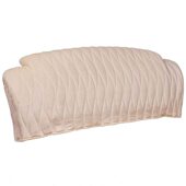 定做各种床头罩弧形欧式 软包床头套水晶绒夹棉防尘罩布艺保护套