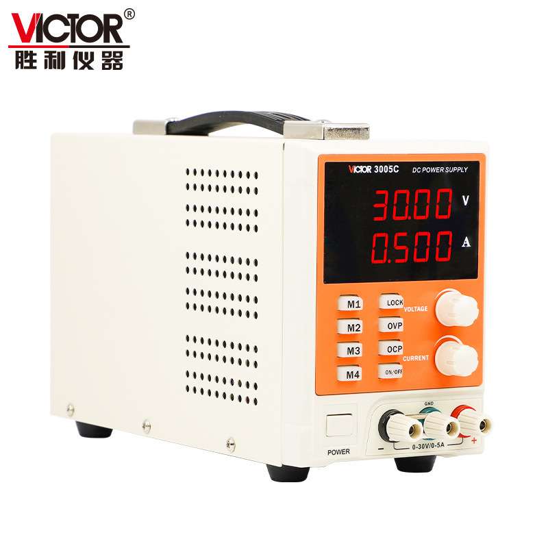 胜利仪器 3010AC四位数显程控开关电源30V10A 可调直流稳压电源