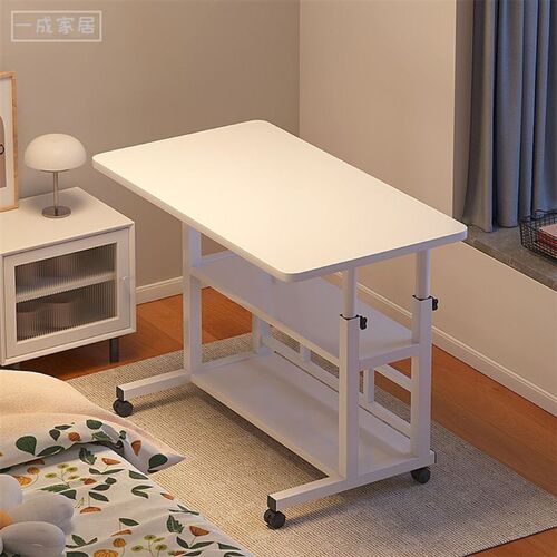 床边桌可移动升降电脑桌家用卧室书桌简易床上小桌懒人宿舍学生桌