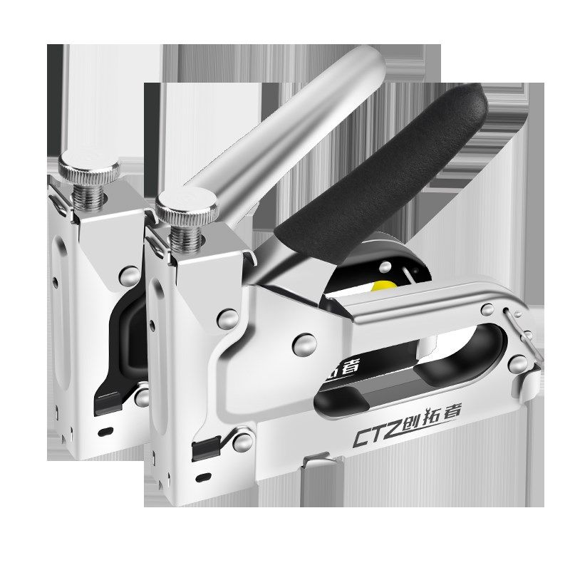 包邮手动码钉枪门型U型马丁枪户外广告喷绘绷画布1008F蜂箱射钉枪