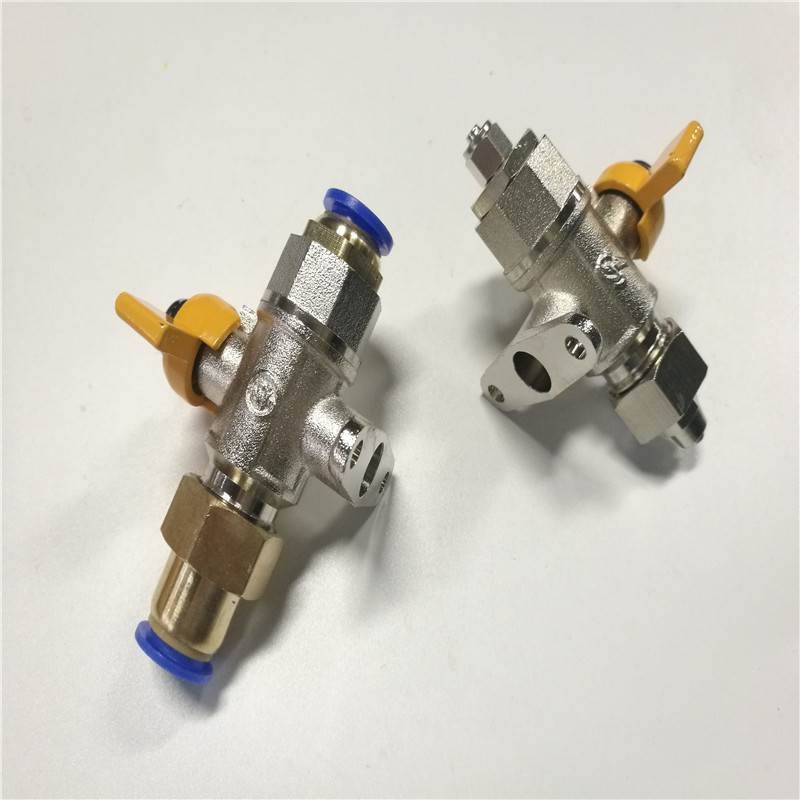 气泵气管球气带安装支架固定座PC快速接头门气开关