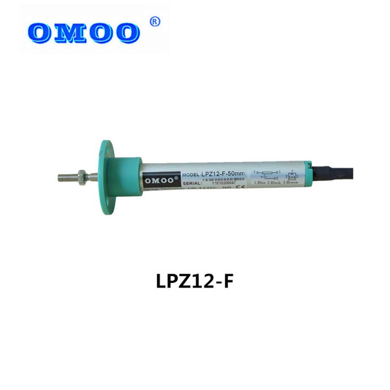 厂家直销LPZ12-F-10mm自动化微型圆法兰式位移传感器直线传感器