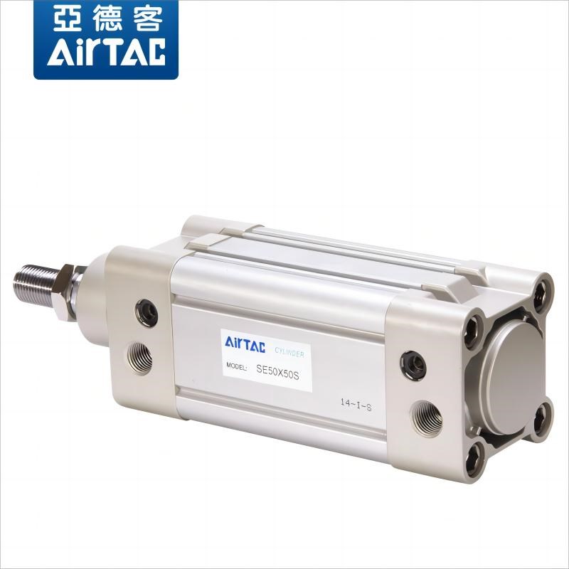 亚德客气动原装标准气缸SE32/40X25/50/75/100/125/150/200/300-S