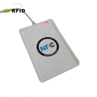 甄选免驱动NFC读卡器 非接触式IC卡M1卡门禁机原装ACR122U写卡器