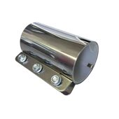 甄选不锈钢圆形管道连接器 固定抱箍接管夹 中央供料管道系统管卡